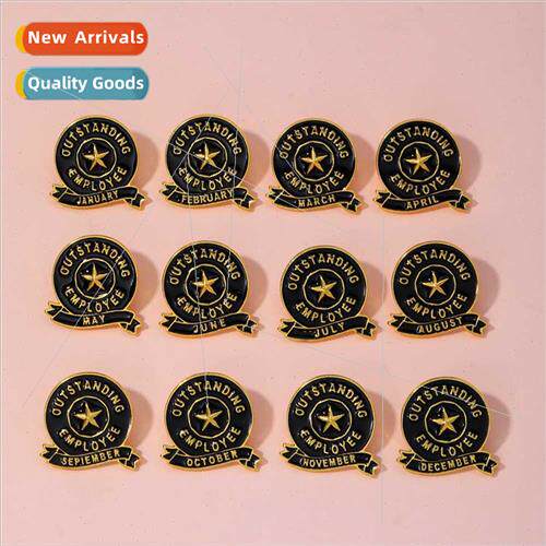 outstanding employee outstanding employee brooch bag clothin