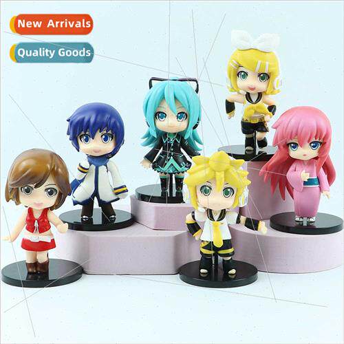 Q  6 Hatsune Miku kimono red a leaf mirror sound lotus begin