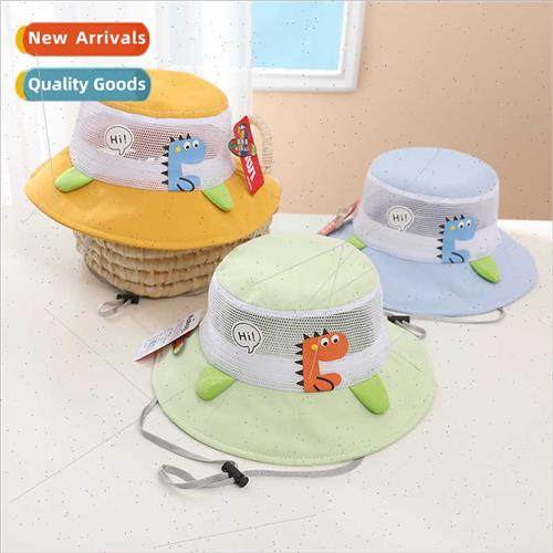 2022 summer baby fisherman hat boys sunshade basin hat femal