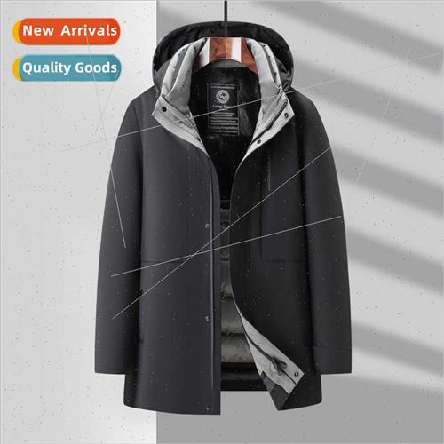 90 whe goose down men down jacket men winter 2023 new warm t