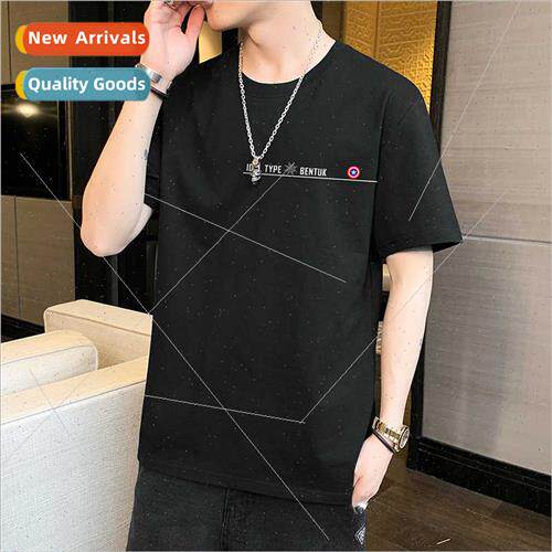 Summer men short-sleeved t-shirt men nd new thin sports body