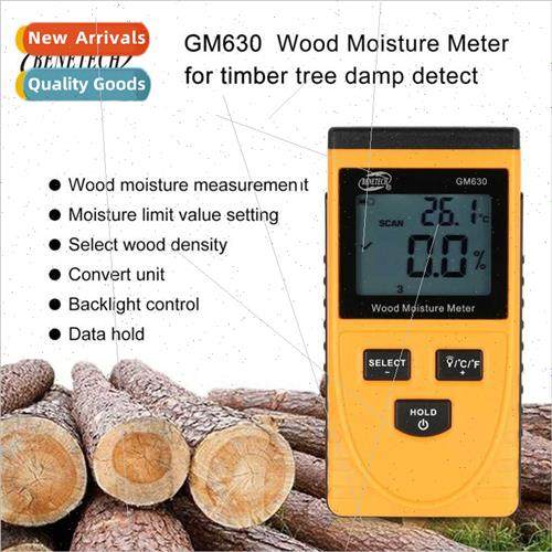 GM630 inductive wood moisture tester handheld meter moisture