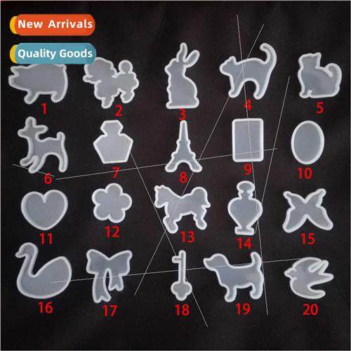 20 animal silicone molds AB drip molds UV drip molds jewelry