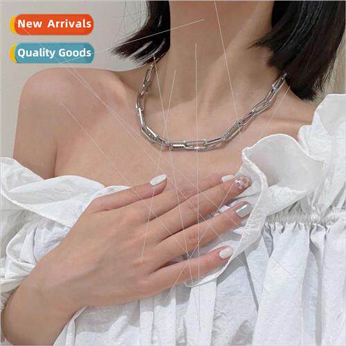 winding chain basic necklace hip-hop collarbone chain person