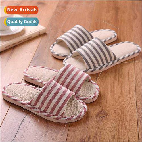 Slippers female spring fall indoor home home couple -slip so