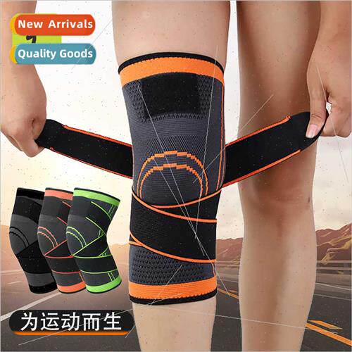 Four-side elastic basketball cycling running sports knee pad