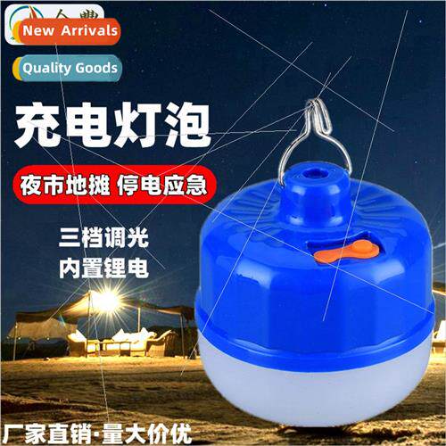 ght market stall lights pumpkin rechargeable light bulb led