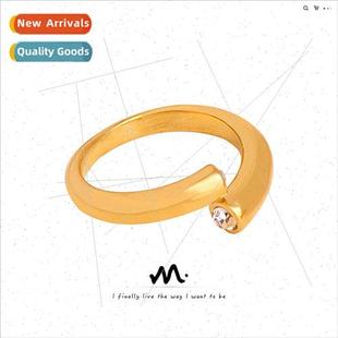 steel simple lose not does tanium zirconia inlaid ins che