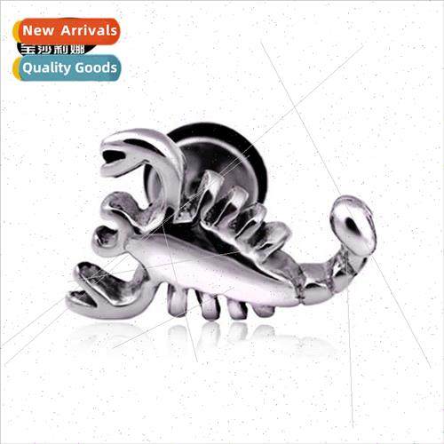 is not easily allergic to tanium steel scorpion earrings per