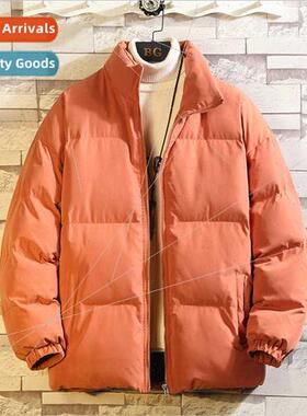 2023 new solid color cotton clothing men women oversize autu