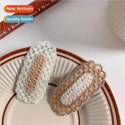 Milk curry hair clips fresh sweet girl side bangs broken hai