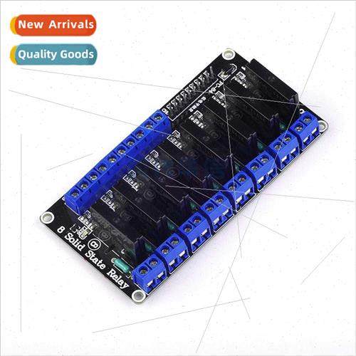 8-way 5V low level triggered solid state relay wh fuse 250 V