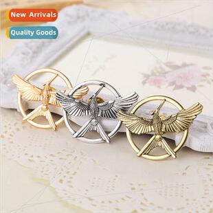 jewelry Hunger Games Starburst film Mockingjay pin badge