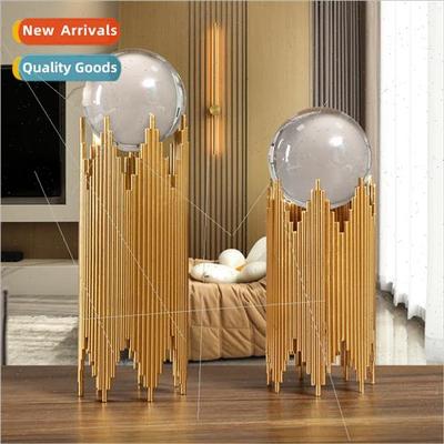 Modern crystal ball ornaments home entrance living room TV c