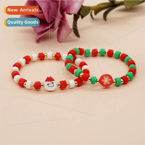 Christmas  Gold Plated Copper Beads Ladies Santa Claus Ornam