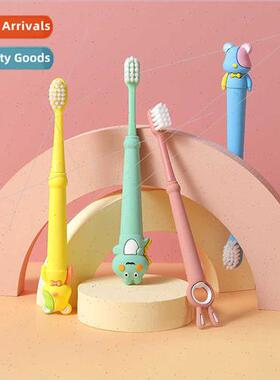 Cartoon bear children toothbrush 3-10 years old single pack
