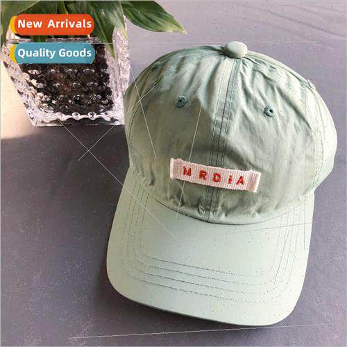 Spring summer new soft top show face small duck tongue cap f