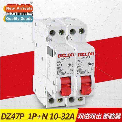 Electrical DZ47P Phase+ne Small Circu Breaker Dual Input Dua