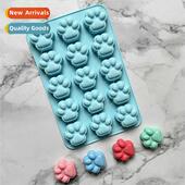 Mold Claw Dessert Pudding Cake licone Chocolate 360 Cat