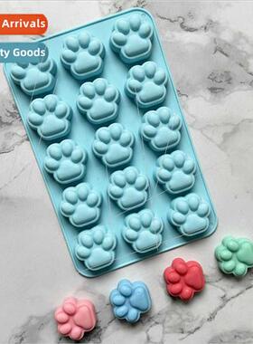15 Cat Claw 360 Chocolate licone Mold Cake Pudding Dessert M
