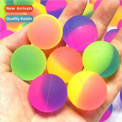 30MM mixed two-color frosted bouncy ball coin-operated Twist