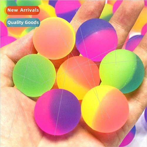 30MM mixed two-color frosted bouncy ball coin-operated Twist