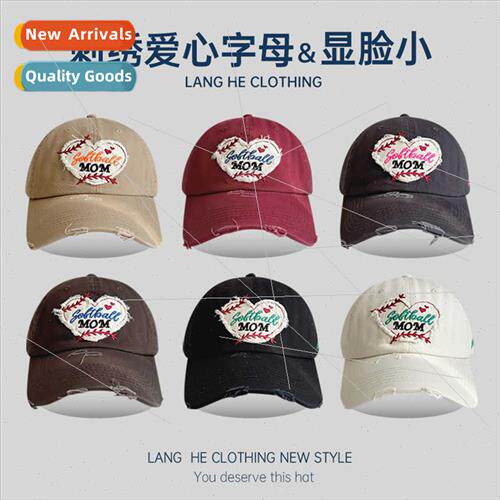 Alphabet love baseball cap female Korean  fashion wild washe