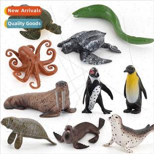 marine life cognive hand sol children painted set Mini model