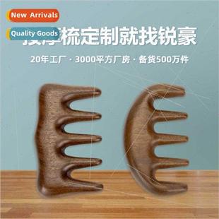 massage compact Household teeth scalp five thic comb