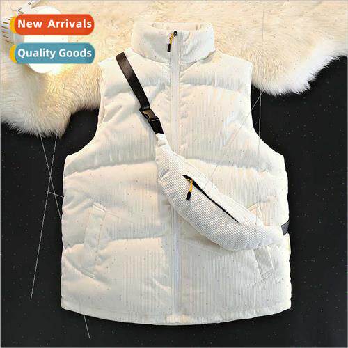 Autumn winter vest men handsome nd shoulders warm undershirt