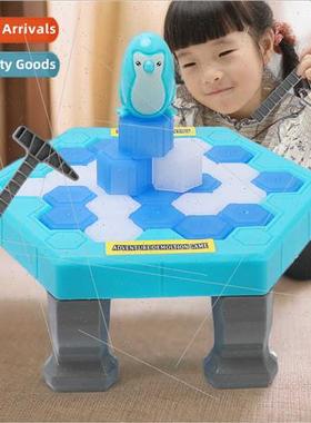 Ice Breaker Penguin Knocking Plastic Ice Block Game Saving P