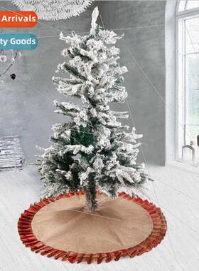 2021 New Scottish linen Christmas e skirt red plaid Christma