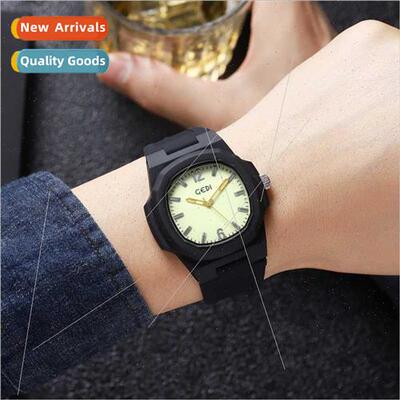 Fashion middle school student sports watch men oval niche wa
