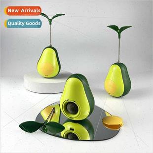 model cat pet ball mint tumbler toy food slow shaped Avocado