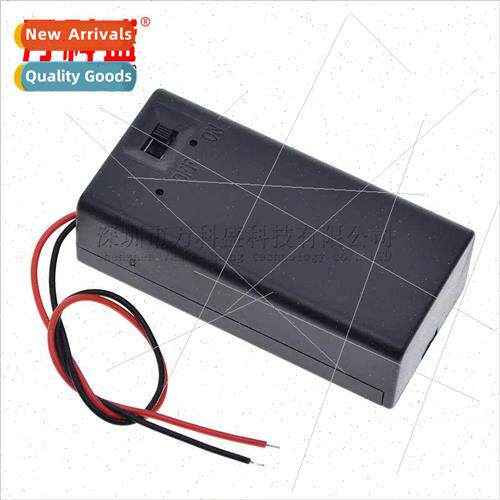 9V Battery Pack 9V with cover switch cable Square Single Bat