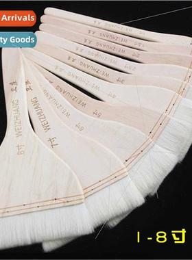Underline Brush Wool Row Brush Oil Brush Acrylic Brush Woode