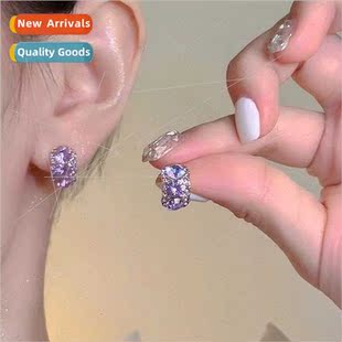 earrings zirconia delicate earrin 2023 new female Koreaiche