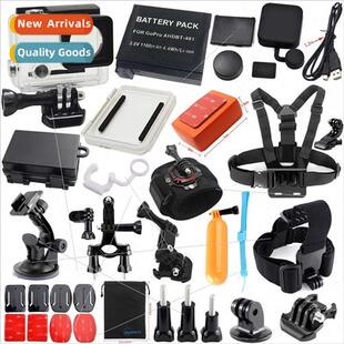 适用gopro sports camera 5/4 set anti-sinking block organizer