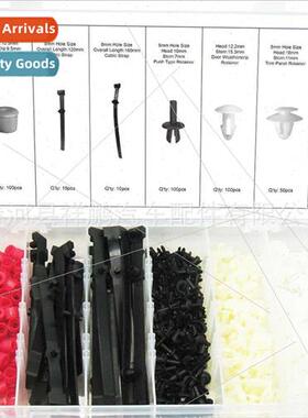 375pcs boxed snaps适用toyota honda ford bumper through cente