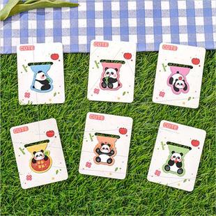 bookmarks magnetic students creative Cute stationery panda