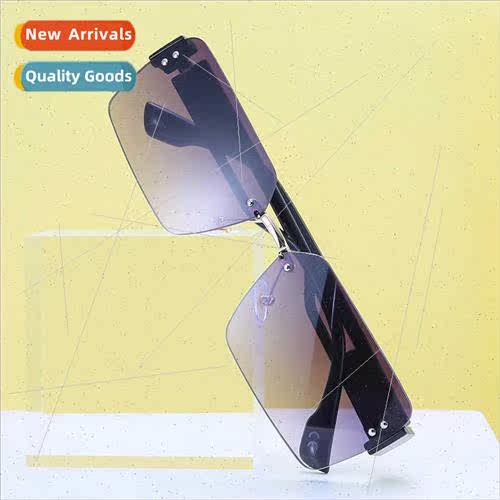 Plastic Hollow Leg Square Sunglasses  Eyewear 2021 Retro Sun