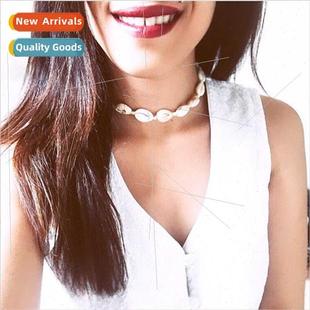 Natural Necklace Whe Collar Clasp Hawaiian Pearl Shell