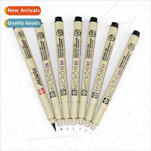 Japan Sakura Syringe Pen WaterproOutlining Pen Manga Tracing