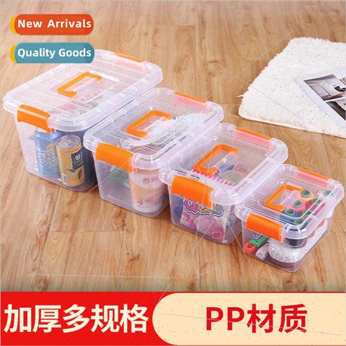 Household mple Portable Transparent Storage Boxes Plastic St