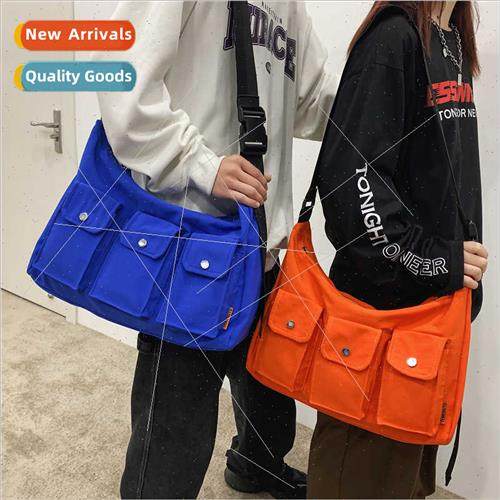 Japan simple men crossbody bag boys tide large-capacy should