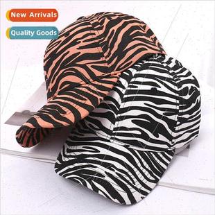 Hat female early spring cow print cotton baseball cap men ou
