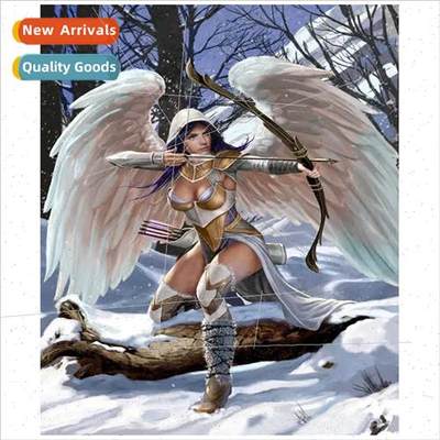 New 5d diamond painting cupid goddess full sticky diamond cr