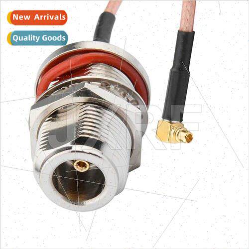 Coaxial RF Cable N-K Female to MMCX-JW Male Bend Right Angle