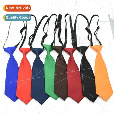 Tiny Tie Women Short Solid Color Mini Children Cute Student