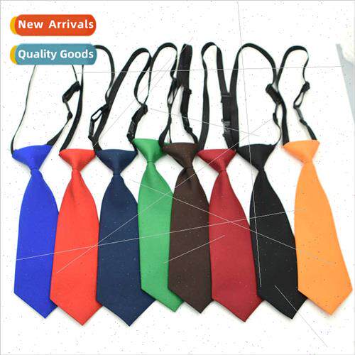 Tiny Tie Women Short Solid Color Mini Children Cute Student